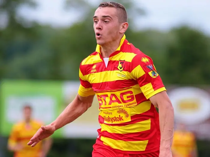 Michał Smolarczyk trenuje z Jagiellonią