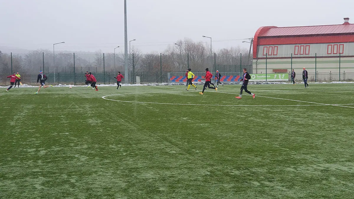 Pierwszy sparing rozegrany
