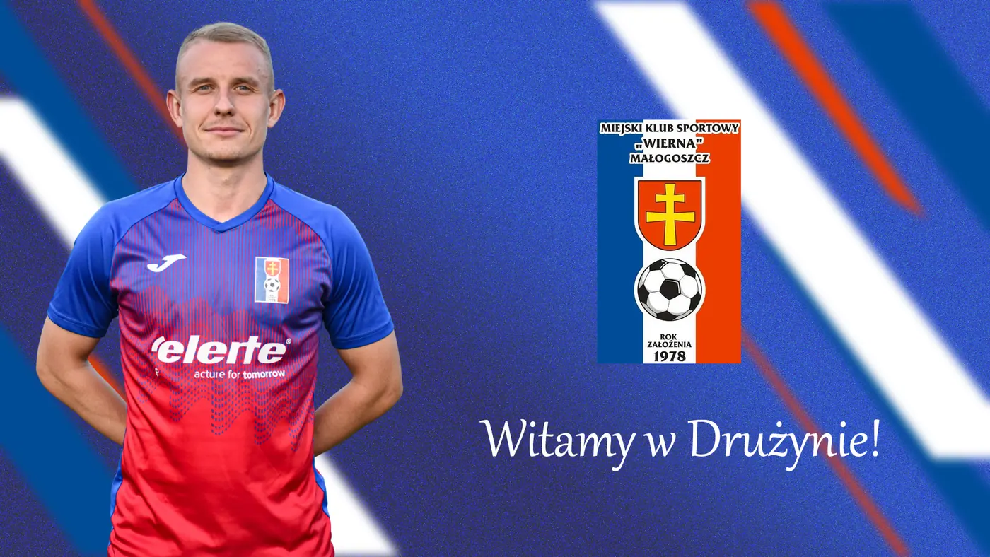 Kacper Szymkiewicz nowym zawodnikiem Wiernej Małogoszcz!