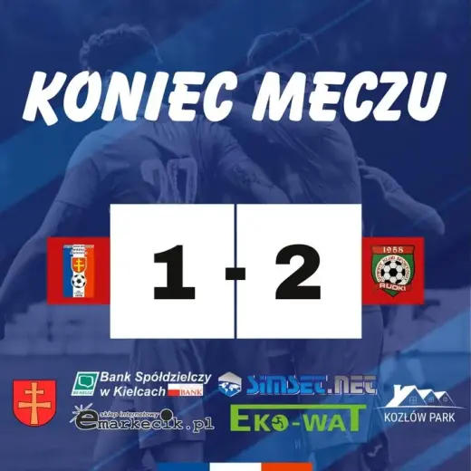 Sezon kończymy przegraną z GKS-em Rudki 1:2