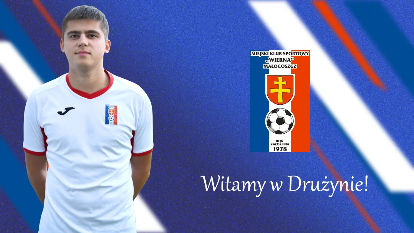 Oleksandr Okhlopkov w Wiernej Małogoszcz!