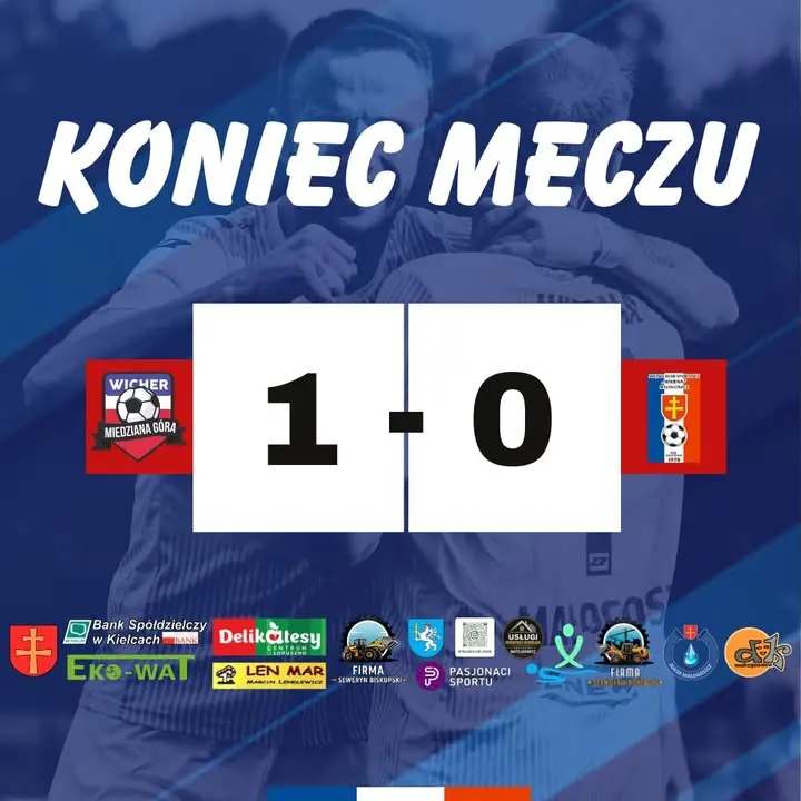 Niestety po raz trzeci z rzędu przegrywamy 0:1 🔚 Walczyliśmy o odwrócenie wyniku, jednak