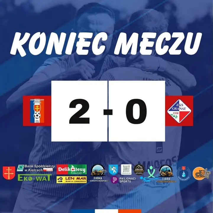 MAMY TO!!! Pokonujemy Granat Skarżysko-Kamienna 2:0 i wygrywamy po raz pierwszy w tym sezonie w lidze