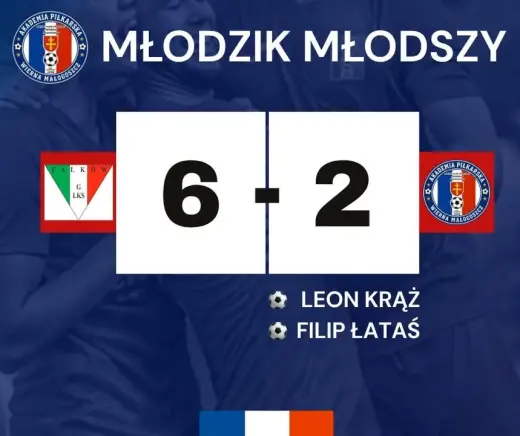 Debiut zespołu - Młodzik Młodszy AP MKS Wierna Małogoszcz 🔵⚪️🔴 w rozgrywkach ligowych