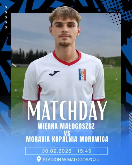 MATCHDAY! 🏆 IV Runda Chemar Rurociągi Puchar Polski 🆚 Moravia Kopalnia Morawica 🕔 15:45 🏟