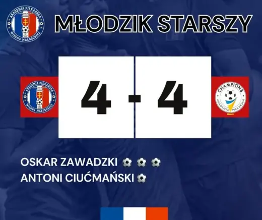 ️🔴 Pierwszy ligowy mecz drużyny AP MKS Wierna Małogoszcz, w kategorii 📌Młodzik Starszy