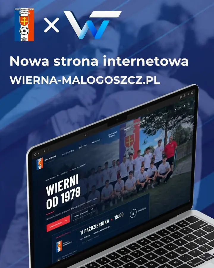 NOWA STRONA WIERNEJ MAŁOGOSZCZ! 🔵⚪🔴 Z przyjemnością informujemy, że dzięki współpracy z
