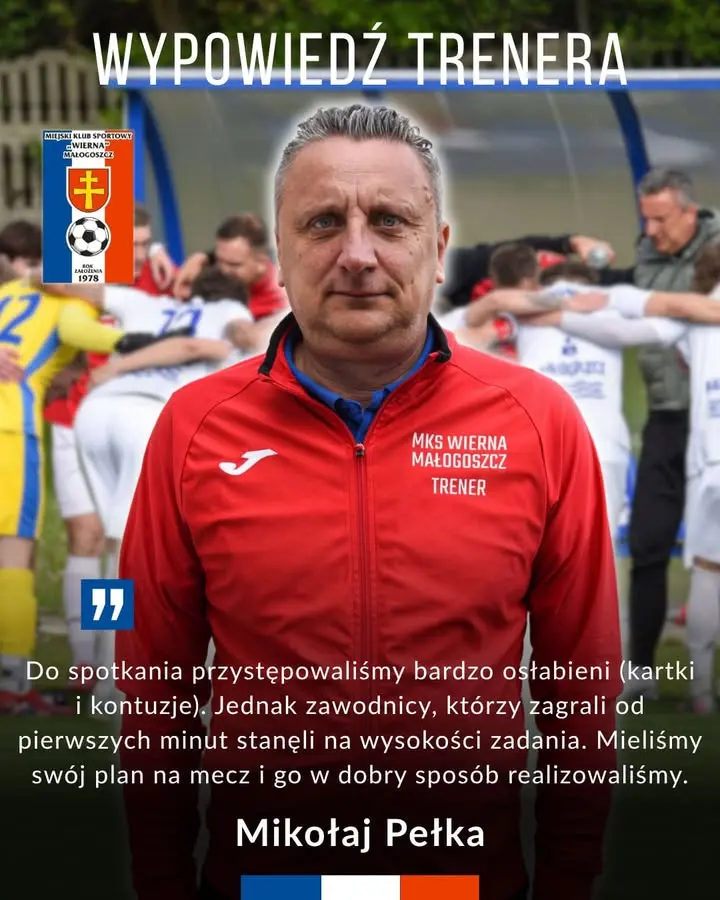 Wypowiedź trenera Mikołaja Pełki po wczorajszym spotkaniu z GKS-em Nowiny ⬇️🗣️
